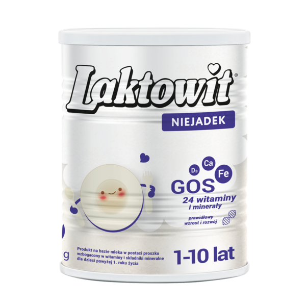 Laktowit Niejadek, mleko w proszku dla dzieci po chorobie, z wybiórczością pokarmową.