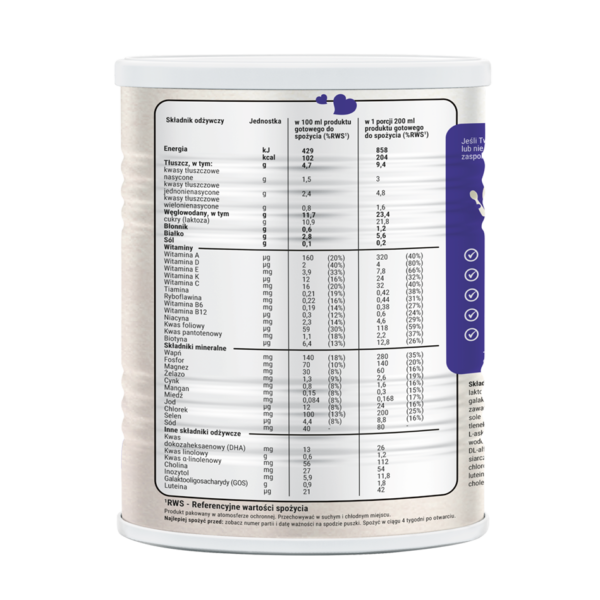 Laktowit Niejadek, mleko w proszku dla dzieci po chorobie, z wybiórczością pokarmową.