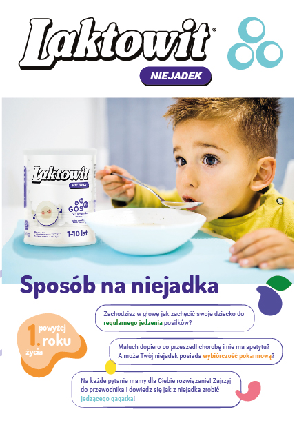 Laktowit Niejadek pomoc dla dzieci wybrednych i z wybiórczością pokarmową